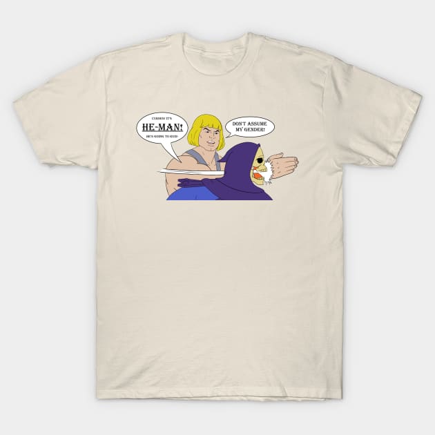 A Logical Assumption T-Shirt by TJ Wellington